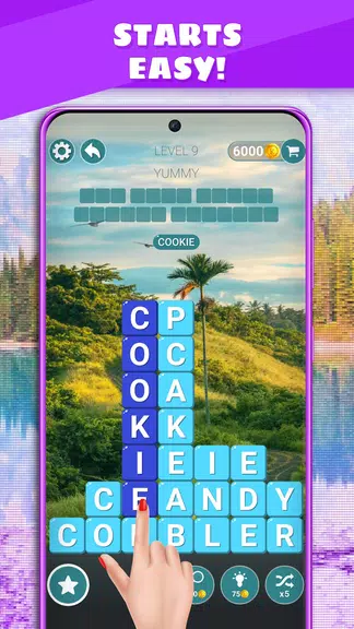 Word Cube - A Super Fun Game スクリーンショット 0