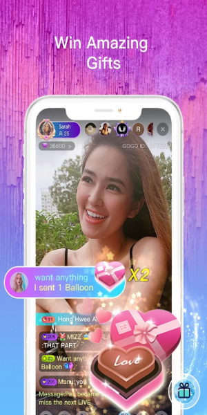 GOGO LIVE Streaming Video Chat Screenshot 0