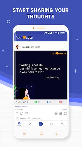 YourQuote — Writing App Ảnh chụp màn hình 2