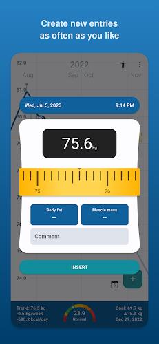 Libra Weight Manager Screenshot 1