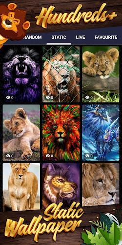 lion background Schermafbeelding 3