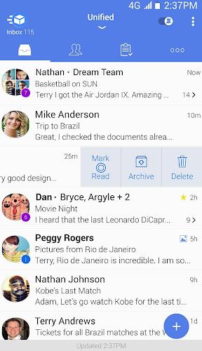 Correo Email - TypeApp Mail Captura de pantalla 2