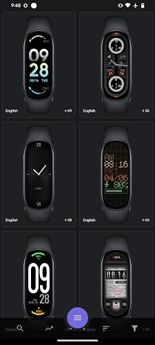 Mi Band 8 Watch Faces Tangkapan skrin 0