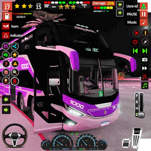 Coach Bus Driving- Bus Game Mod Ekran Görüntüsü 0