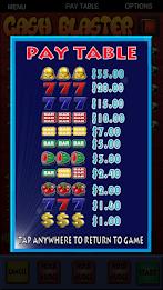 Cashblaster Slot Machine Captura de pantalla 3