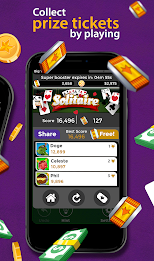 Solitaire - Make Money ဖန်သားပြင်ဓာတ်ပုံ 2