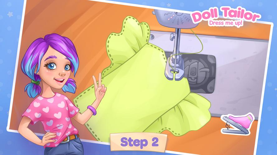 Jogos de vestir para meninas Captura de tela 1