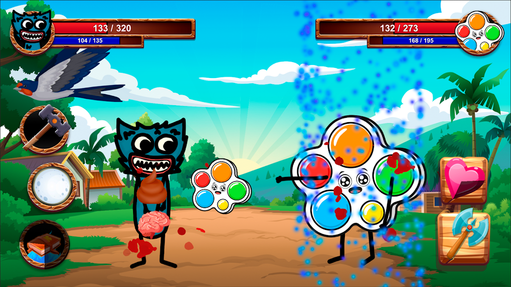 Cartoon Battle Mod Ekran Görüntüsü 0