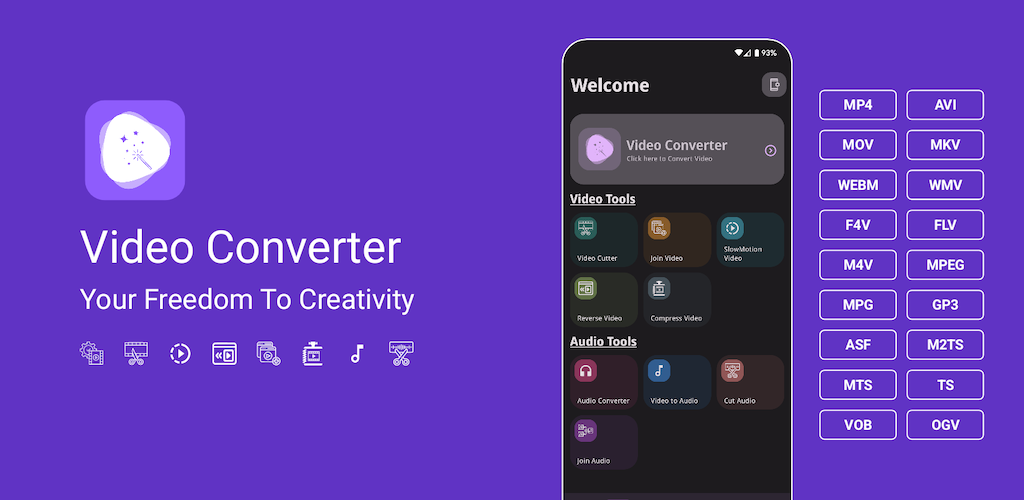 Video Converter ဖန်သားပြင်ဓာတ်ပုံ 0