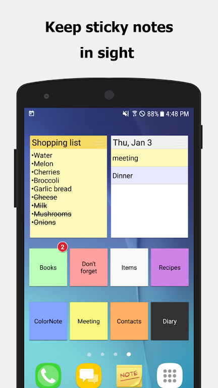 ColorNote স্ক্রিনশট 1