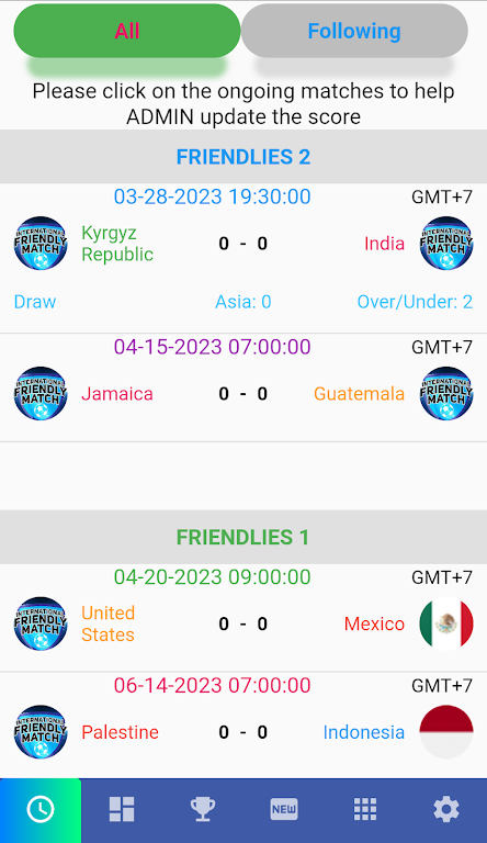 Friendly Matches 2024 Скриншот 0