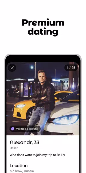 Denim - premium dating app Ekran Görüntüsü 3