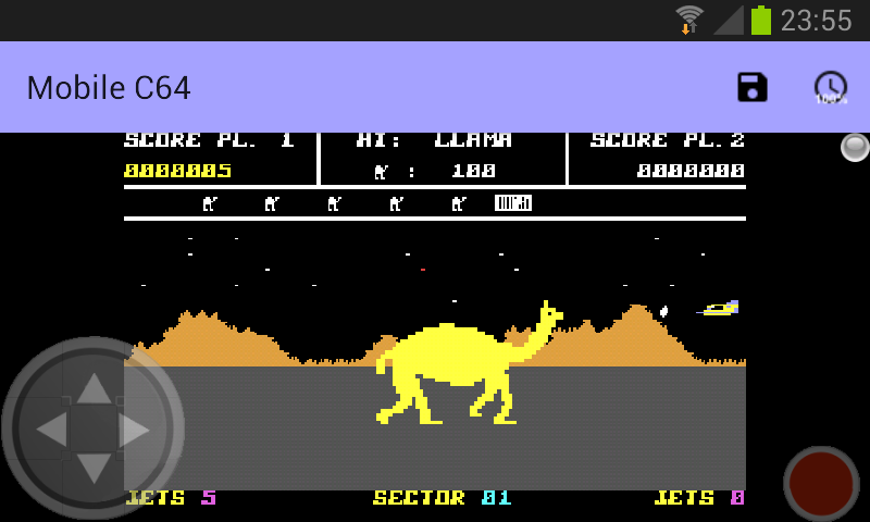 Mobile C64 Screenshot 2