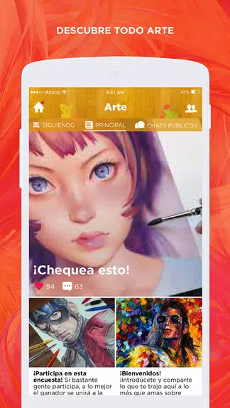 Arte Amino para La Ilustración Screenshot 1