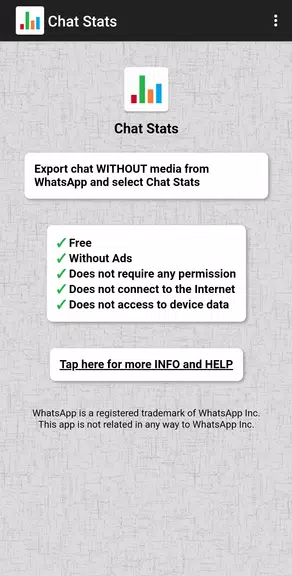 Chat Stats for WhatsApp應用截圖第0張