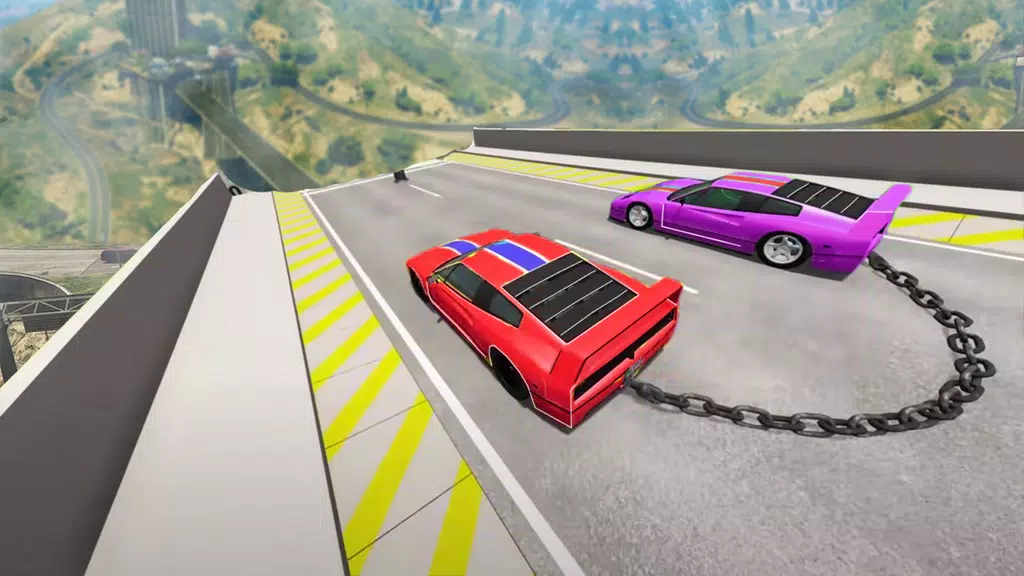 Chained Cars Stunt Racing Game स्क्रीनशॉट 2