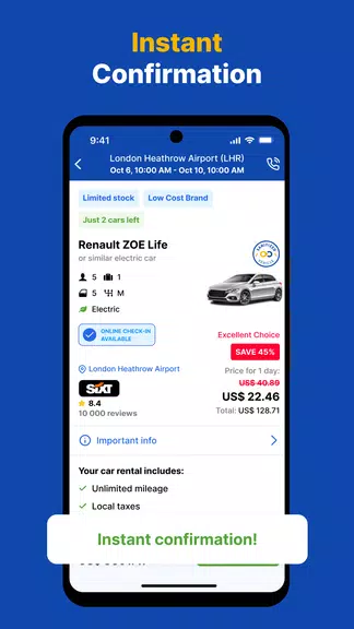 EconomyBookings Car Rental স্ক্রিনশট 2