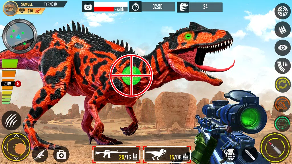 Real Dino Hunting Gun Games Ảnh chụp màn hình 0