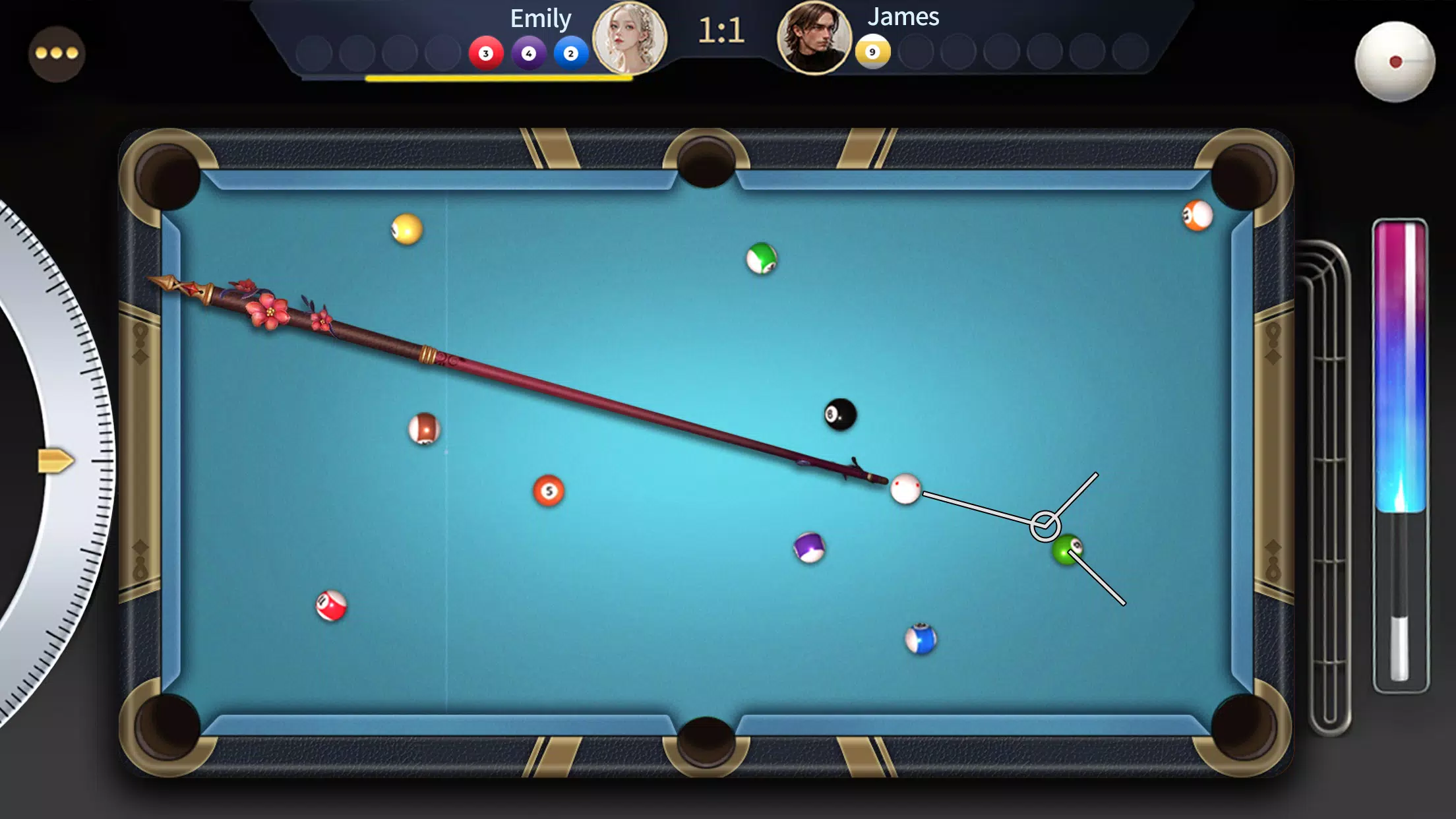 Billiards 8-Ball Pool Master 8 Captura de tela 0