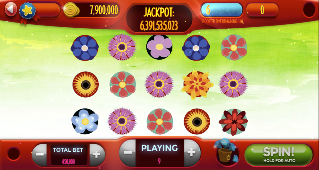 Flowers-Slot Machine Ảnh chụp màn hình 0