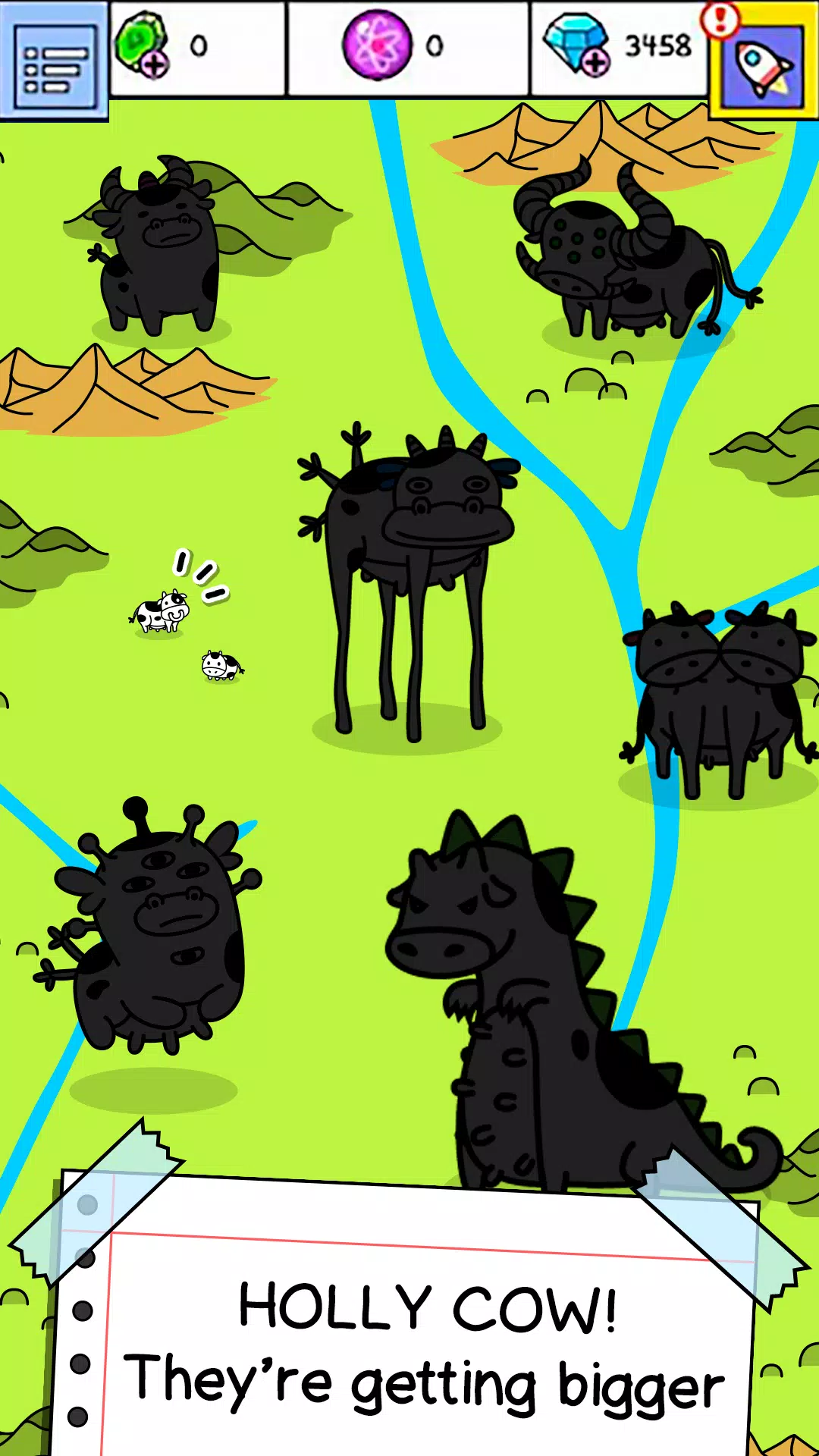 Cow Evolution: Игра про коров Скриншот 3