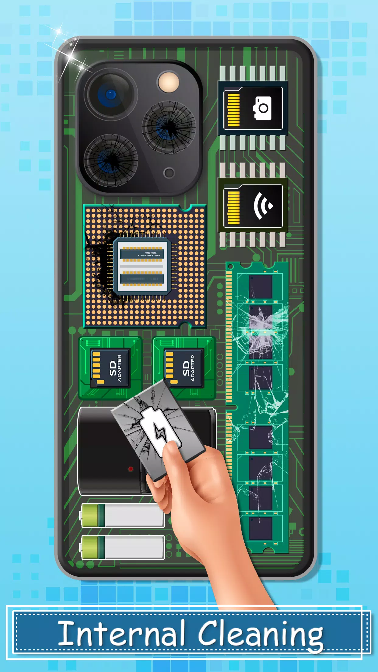 Fix It Electronics Repair Game Captura de pantalla 1