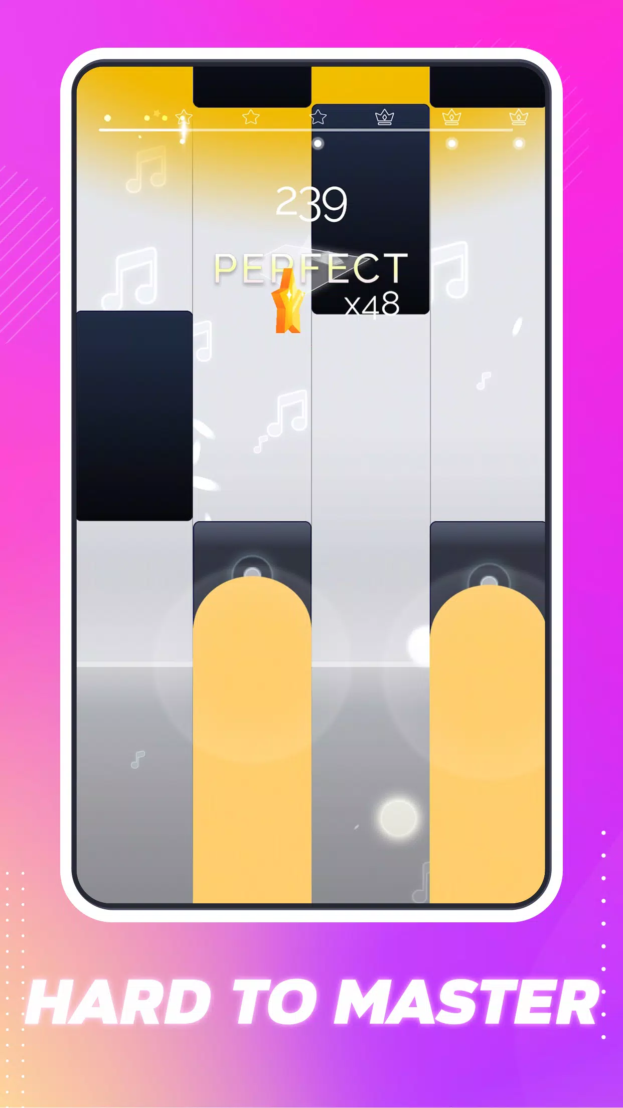 Tap Tap Hero 3: Piano Game Schermafbeelding 2