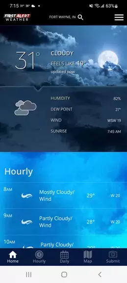 21Alive First Alert Weather Capture d'écran 0