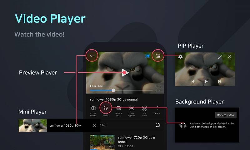 Video Player HD - FX Player Screenshot 2