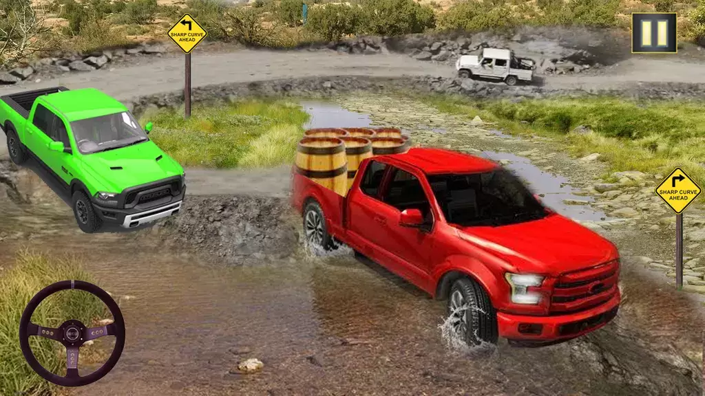 Pickup Truck Game: 4x4 Offroad Captura de tela 1