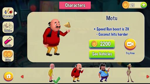 Motu Patlu Game Captura de pantalla 1