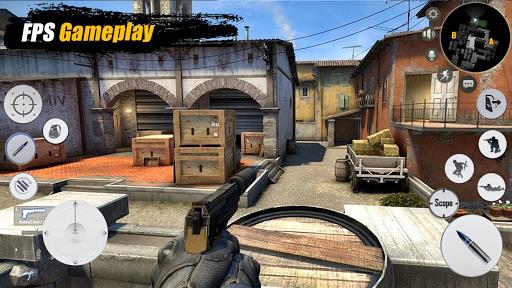 FPS Gun Games : Offline Gun Game Gun Shooting Game Tangkapan skrin 1