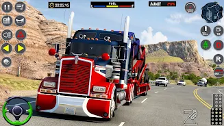 US Cargo Truck Simulator Game ภาพหน้าจอ 3