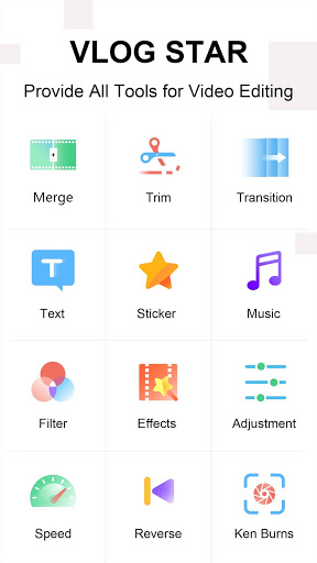 Vlog Star - 視頻特效編輯器應用截圖第1張