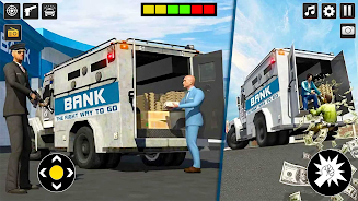 Bank Cash Van Driver Simulator ဖန်သားပြင်ဓာတ်ပုံ 0