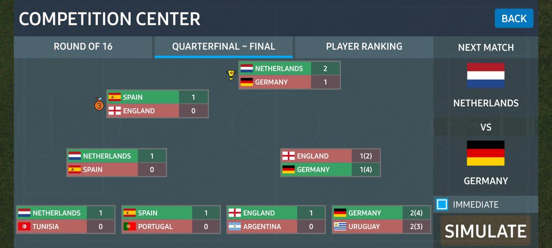 World Football Simulator Tangkapan skrin 2