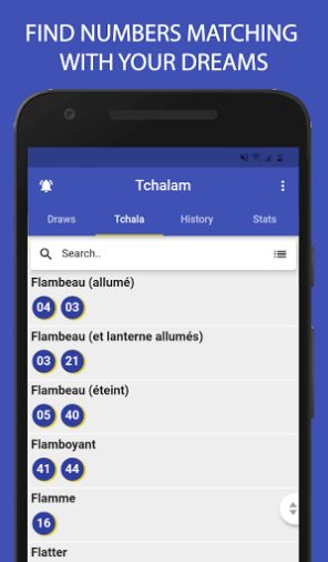 TCHALAM: Lottery with Haitian Spiritual Numbers應用截圖第2張