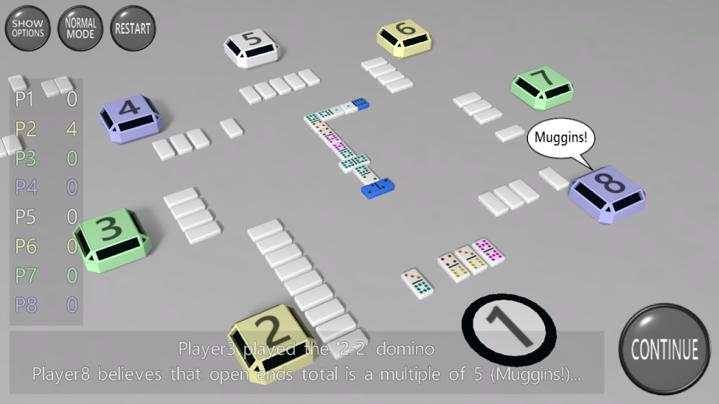 3D Dominoes by A Trillion Games Ltd Ảnh chụp màn hình 1