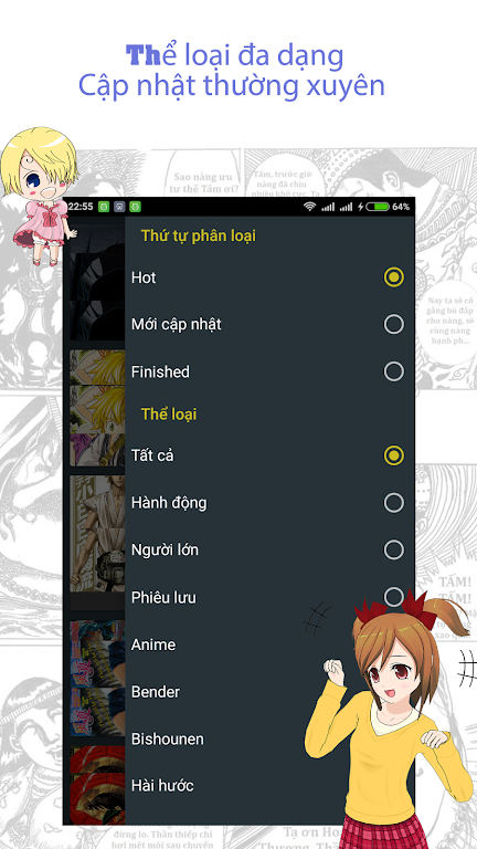 Schermata hot manga - comic offline Best Online 1