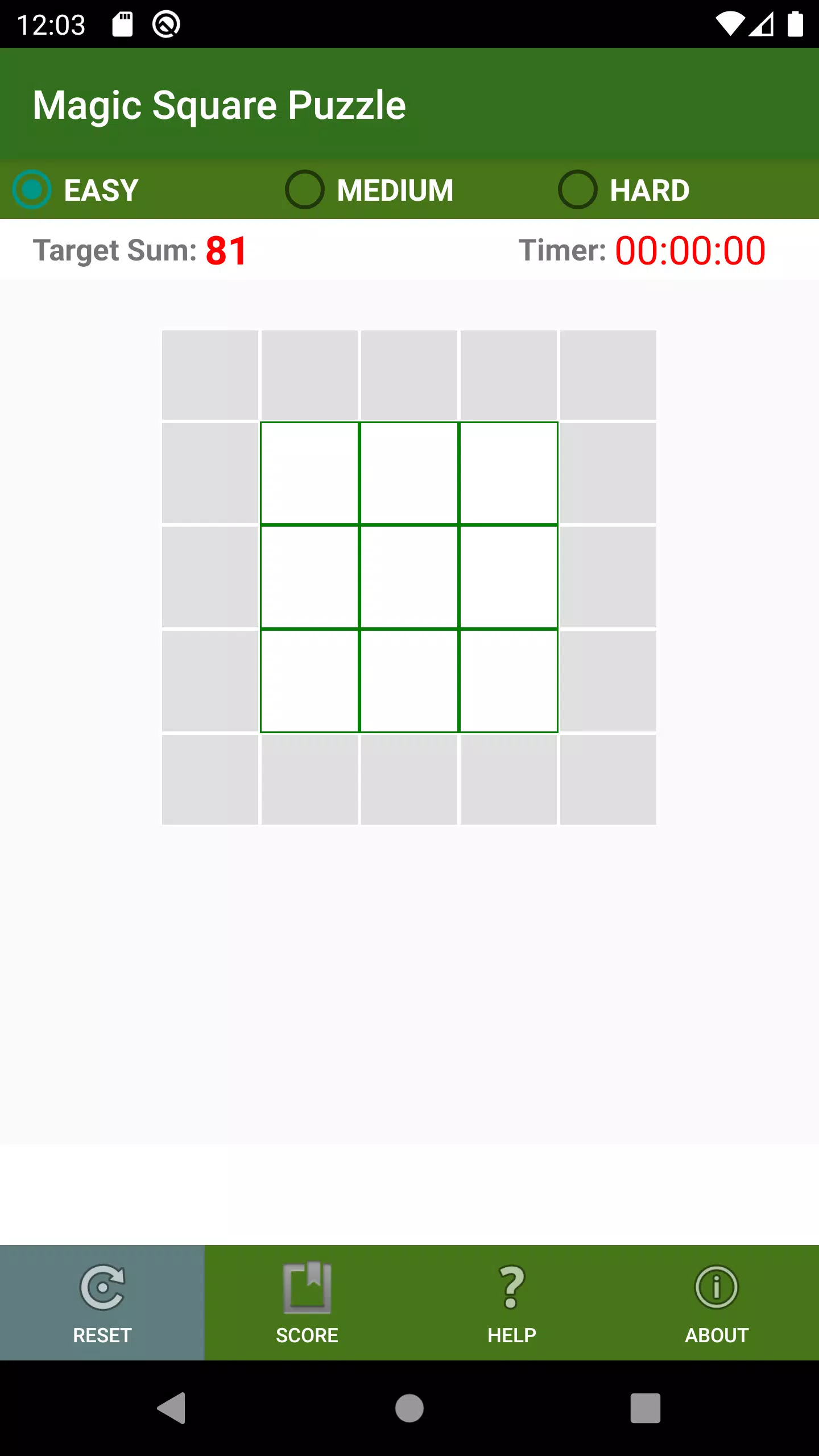 Magic Square Puzzle 스크린샷 0