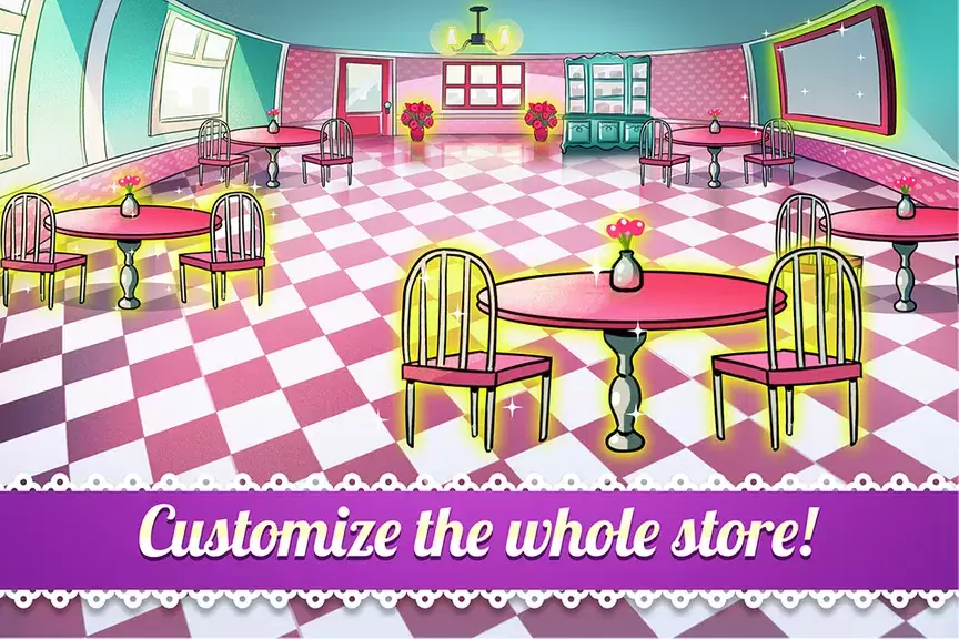 My Cake Shop: Candy Store Game स्क्रीनशॉट 1