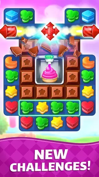 Cake Blast: Match 3 Games Zrzut ekranu 3