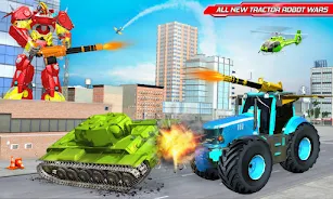 Hippo Robot Tank Robot Game Tangkapan skrin 1