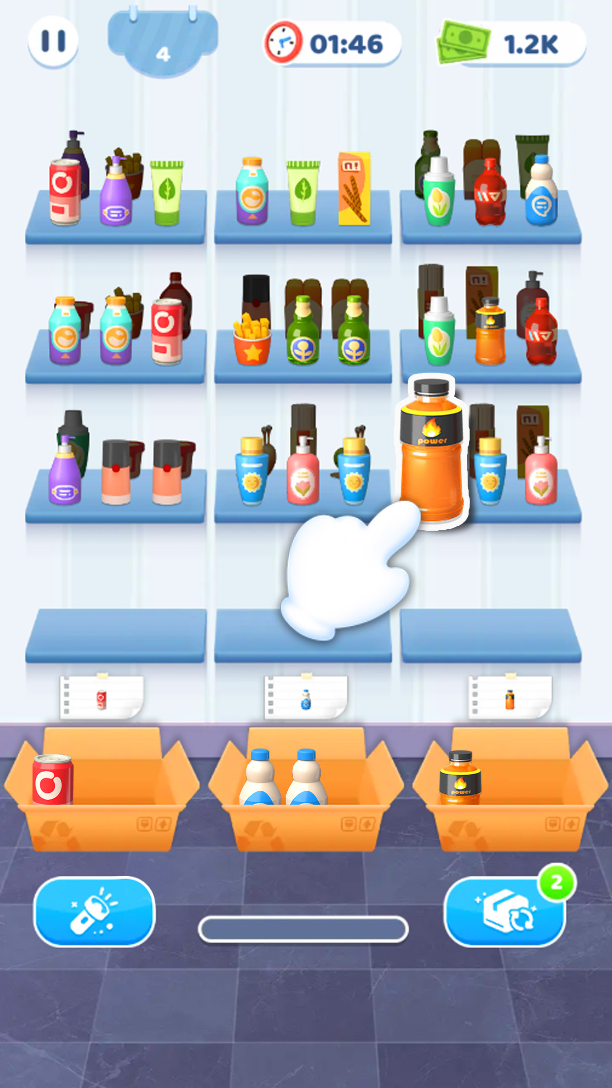 Shelf Sort: Goods Sort & Pack Captura de pantalla 3