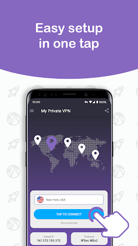 My Private VPN Zrzut ekranu 1