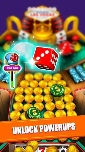 Casino Vegas Coin Party Dozer ภาพหน้าจอ 0