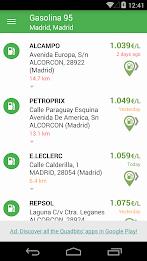 Gasoline and Diesel Spain Captura de pantalla 0