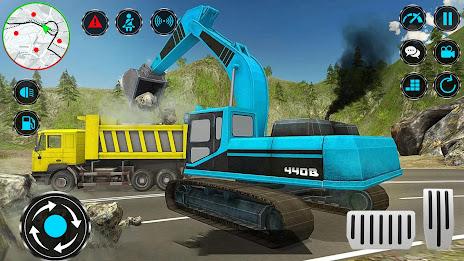 Heavy Excavator Rock Mining 스크린샷 3