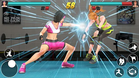 Gym Fight Club: Fighting Game Zrzut ekranu 0