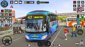 City Coach Bus Driving 2023 Captura de tela 3